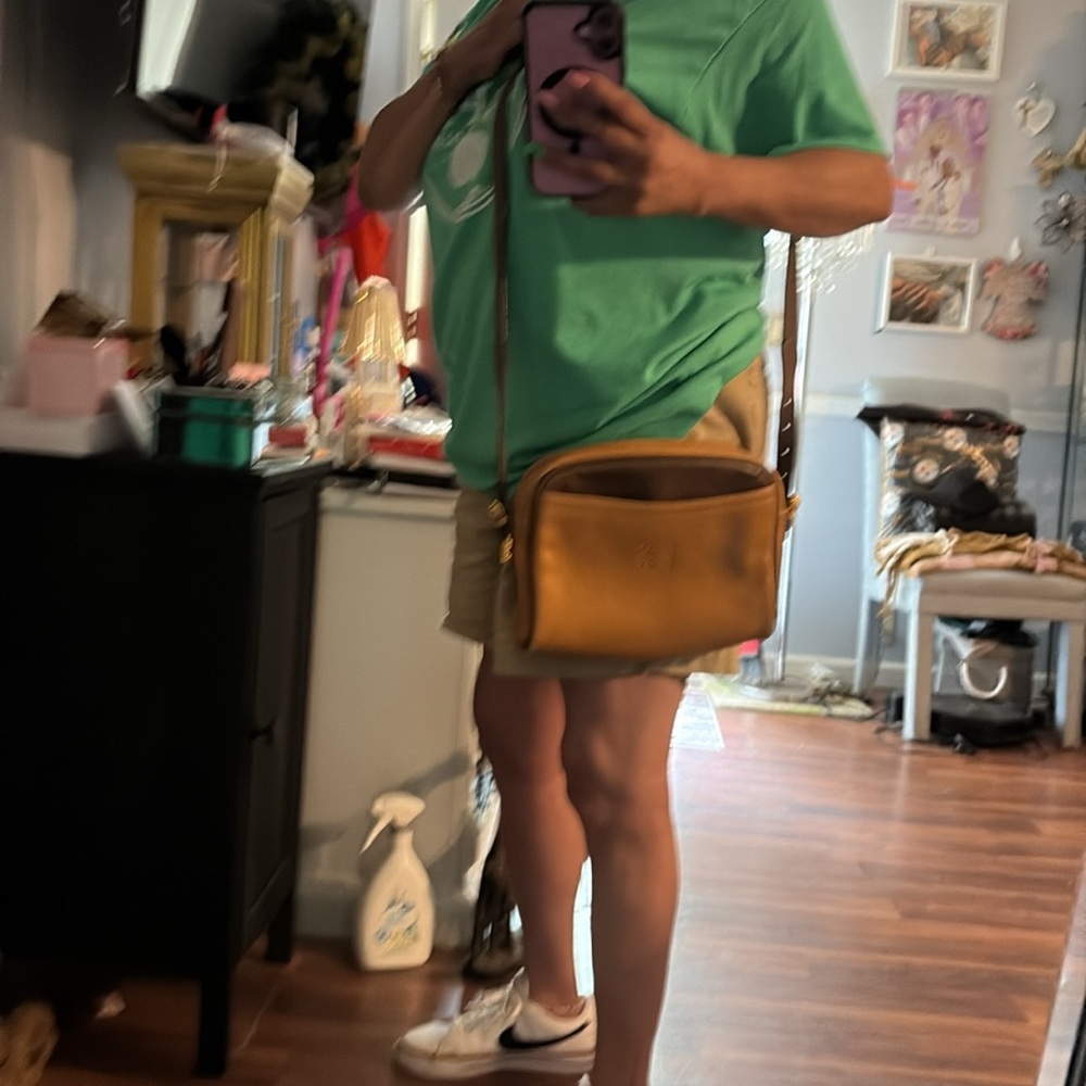 Loewe Tan Leather Shoulder Bag - Picture 17 of 17